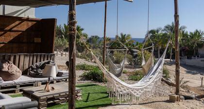 The Baja Station - Palapa in front of the surf break