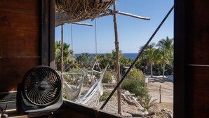 Interior - The Baja Station - Palapa in front of the surf break (San José del Cabo)