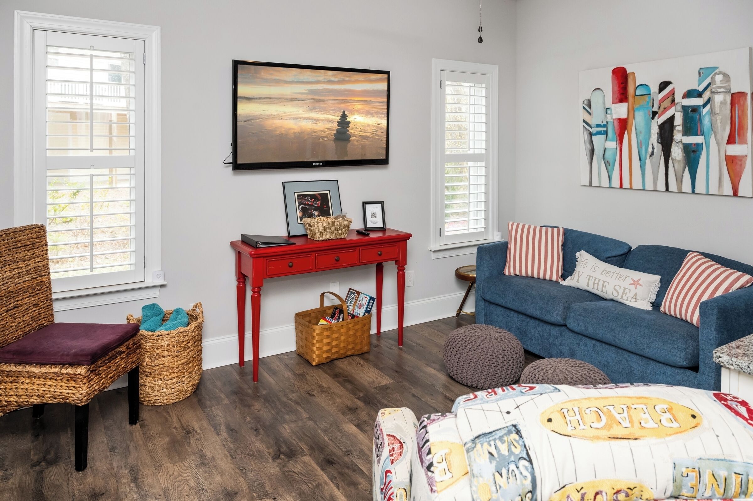 If you get hungry, cookies, microwave popcorn, and bottled water are included.