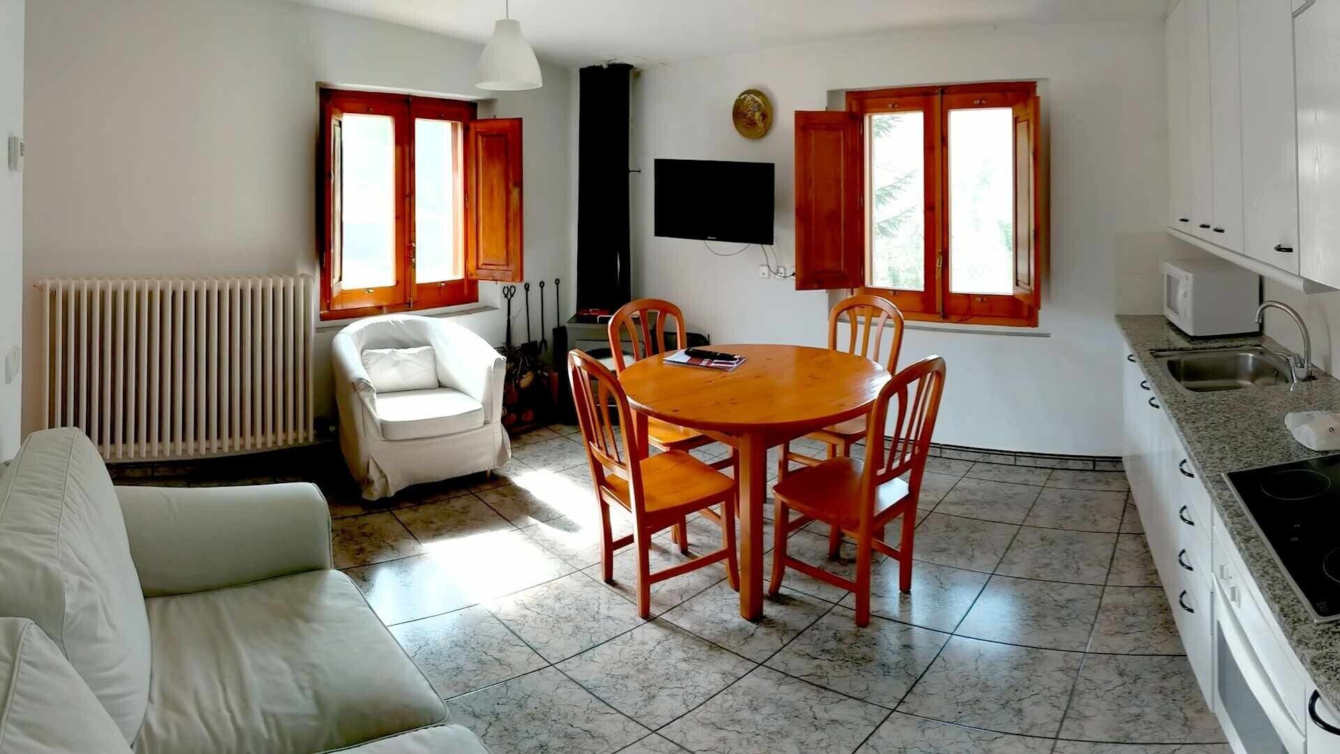 Una televisión