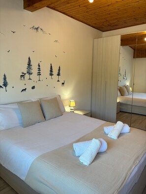 2 Schlafzimmer, kostenloses WLAN, Bettwäsche