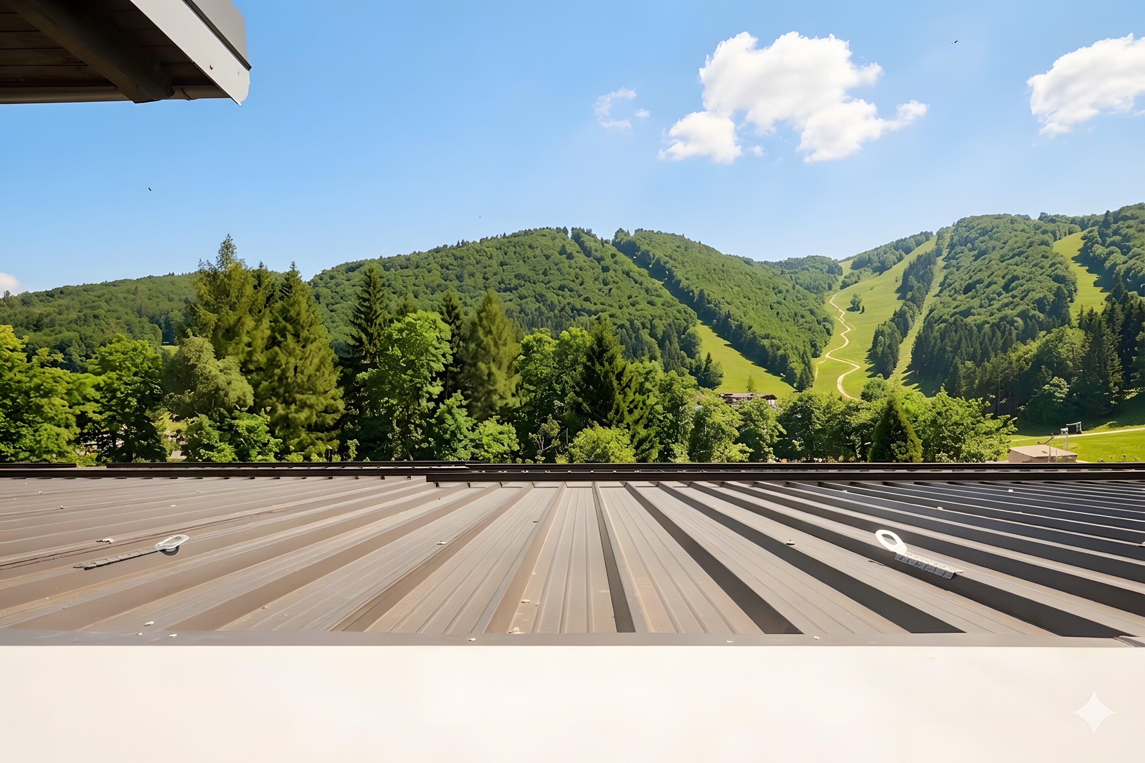 Vue depuis l’hébergement