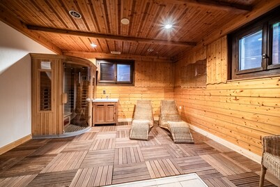 Apartamento estudio 'Le Flocon - 4 Pers' con vistas a la montaña, balcón y Wi-Fi