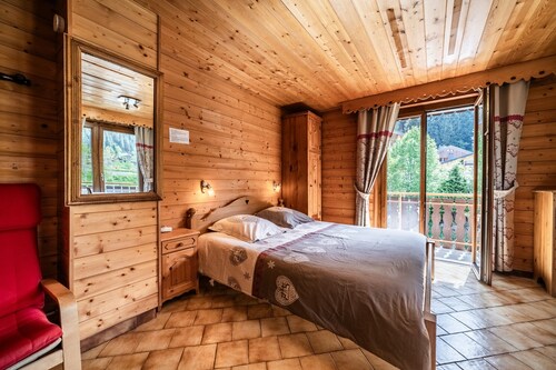 Einzimmerapartment 'La Flèchette - 2 Pers' mit Bergblick, Balkon und Wi-Fi