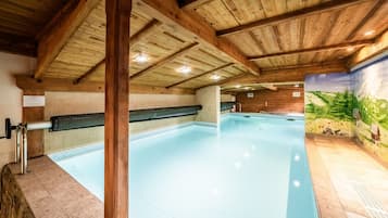 Piscine couverte, piscine chauffée