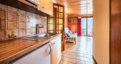 Appartement 'La FlĂšche De Vermeil - 6 Pers' avec vue sur la montagne, balcon et Wi-Fi
