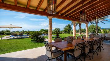 Udendørs spisemuligheder