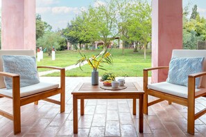 Terrace/patio - Room 'Matrimoniale' with Private Terrace, Wi-Fi and Air Conditioning (Alghero)