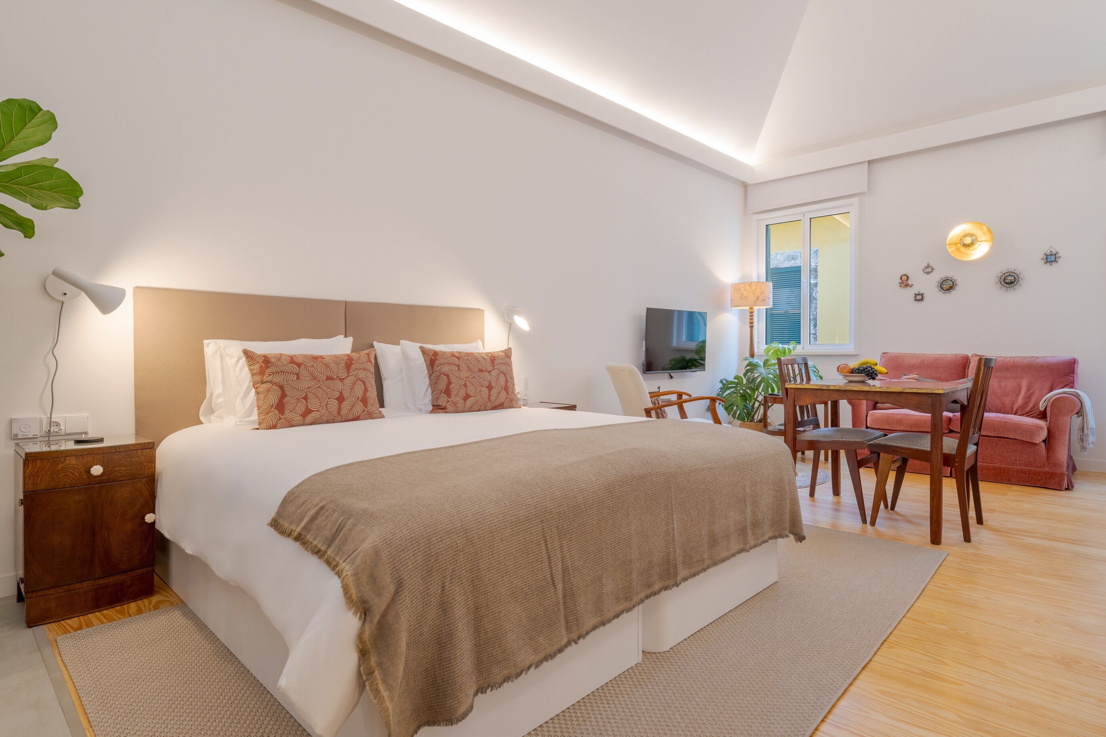 1 soveværelse, strygejern/strygebræt, gratis Wi-Fi, sengetøj