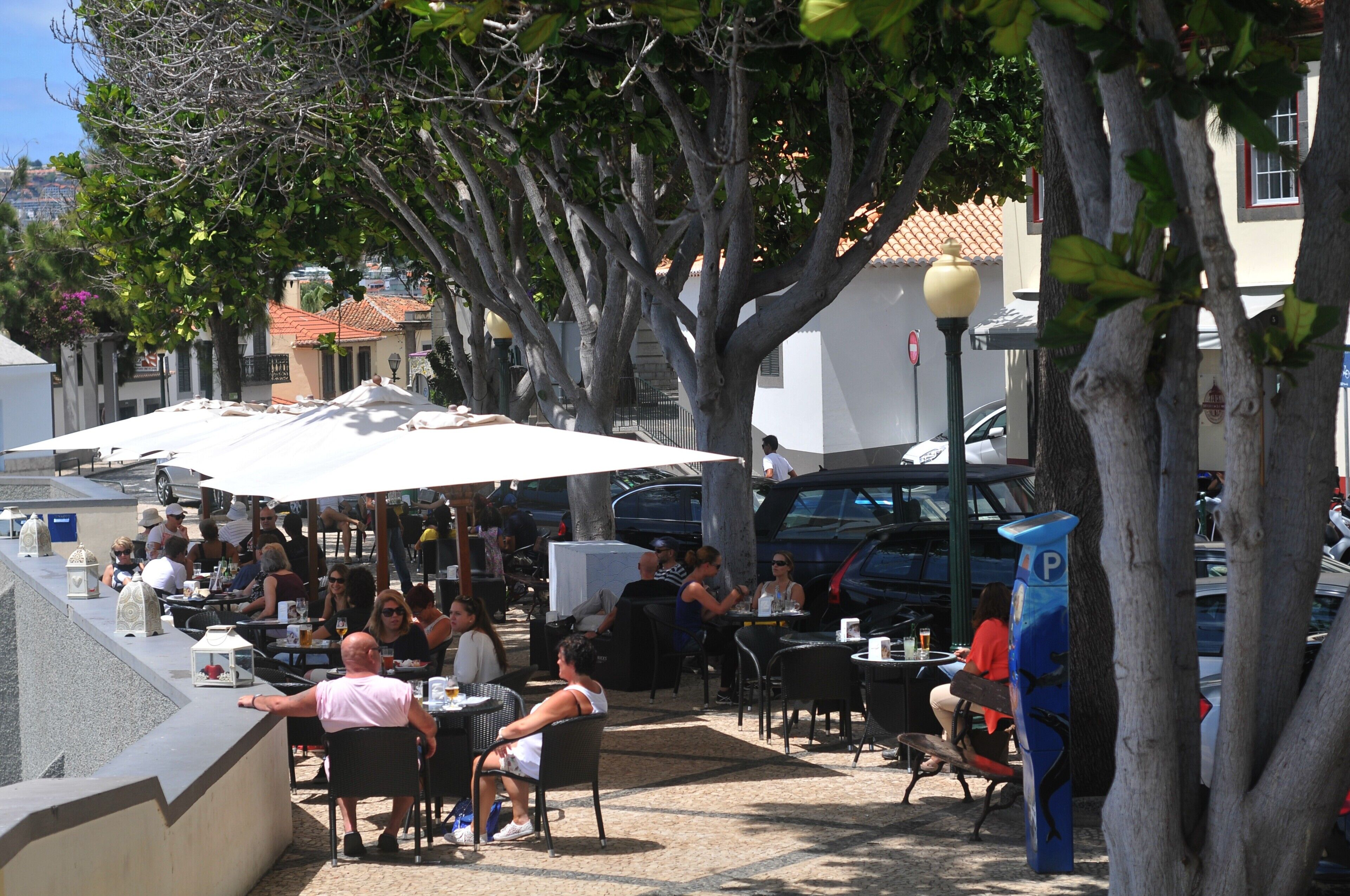 Udendørs spisemuligheder