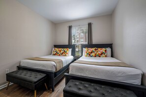 3 bedrooms, iron/ironing board, travel cot, WiFi