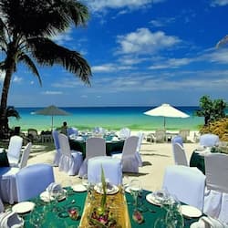 Espace banquet en plein air