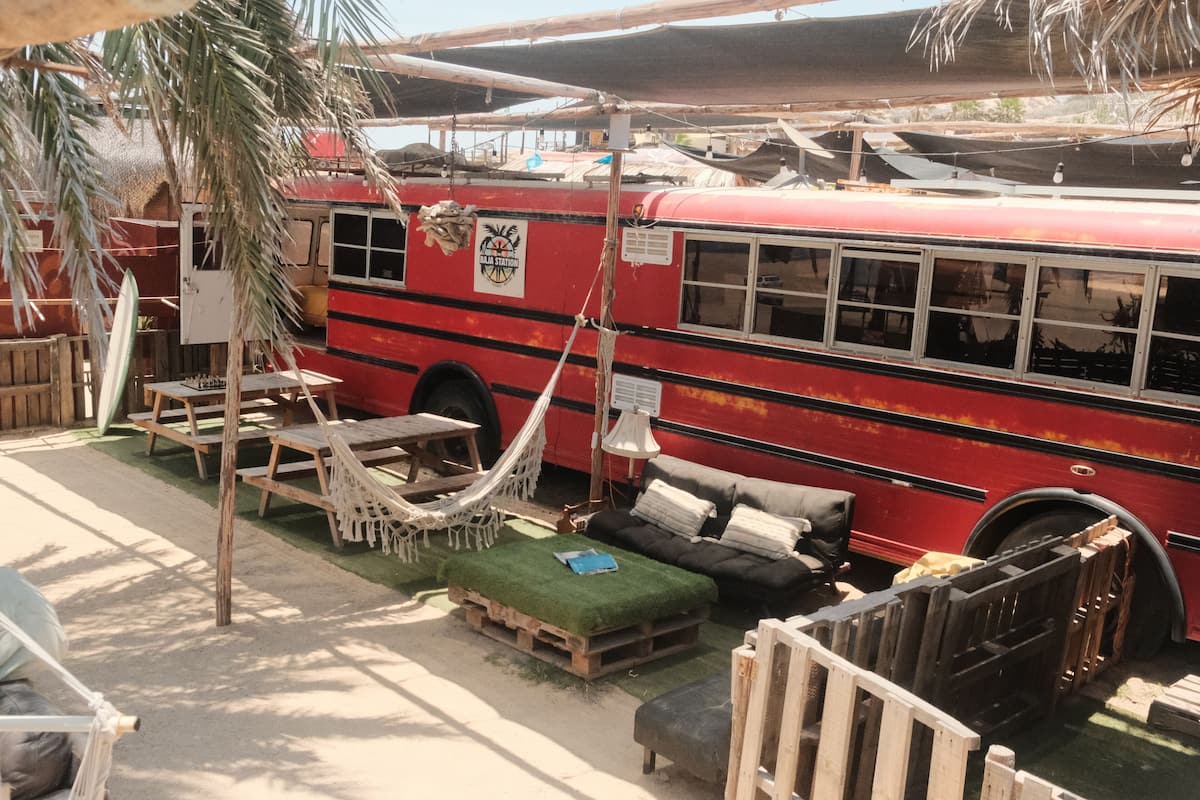 Trailer clássico, vista para a praia | 1 quarto, Wi-Fi de cortesia