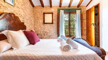 5 soveværelser, sengetøj