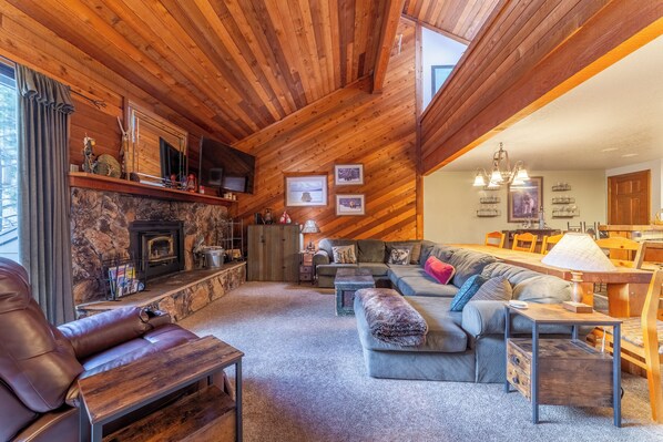 تلفزيون، مدفأة