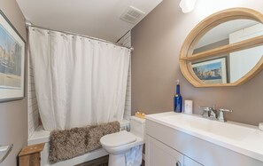 Hair dryer, toilet paper