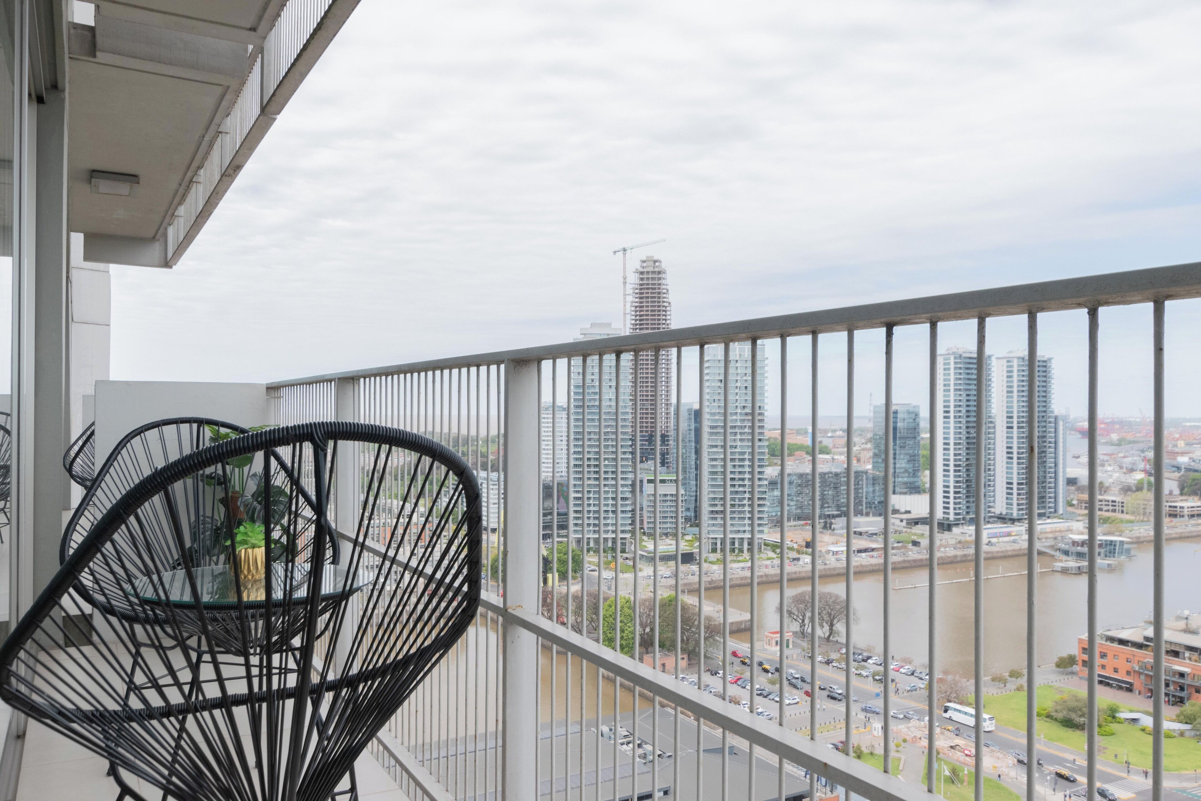 Deluxe Apartment, Balcony, River View | Terrace/patio