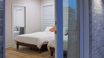 3 slaapkamers, een bureau, een strijkplank/strijkijzer, gratis wifi