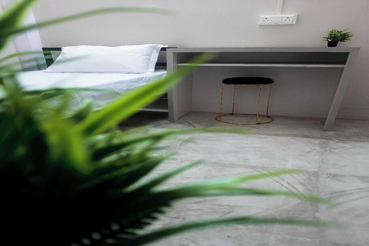 Basic Single Room, Patio, City View