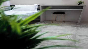 Basic Single Room, Patio, City View