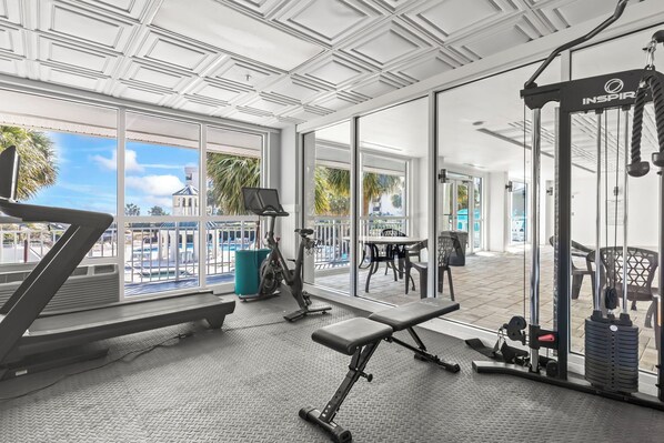 Fitnessbereich