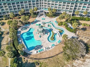 Indoor pool, outdoor pool