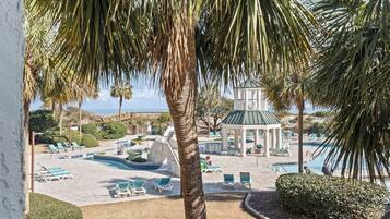 Indoor pool, outdoor pool