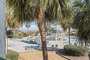 Indoor pool, outdoor pool