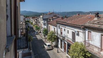 Blick von der Unterkunft