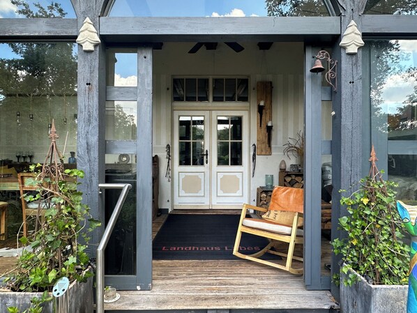 Exterior detail - Large apartment in Landhaus Labes (Stechlin)