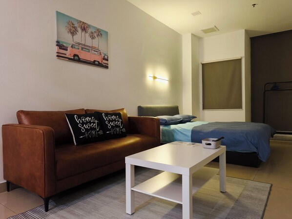 1 soverom, strykejern/-brett, wi-fi og sengetøy