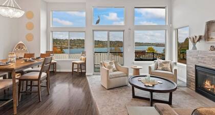 The Sound Landing w/ Beach Access & Theater Room!