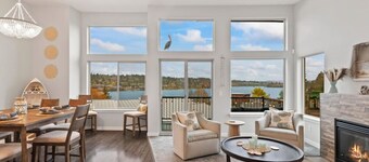 The Sound Landing w/ Beach Access & Theater Room!