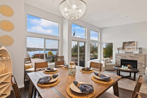 The Sound Landing w/ Beach Access & Theater Room!