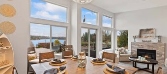 The Sound Landing w/ Beach Access & Theater Room!