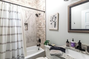 Towels, soap, toilet paper