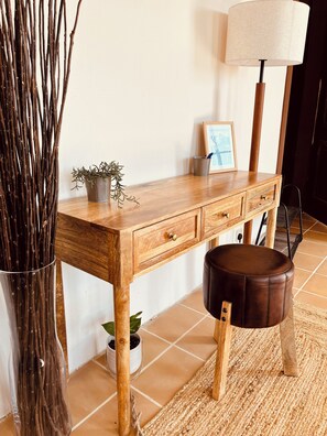 Interior - Chic 1-bedroom apartment with WiFi, AC. Ideal location, comforts of home. (Riyadh)