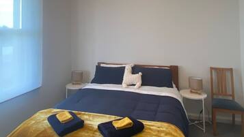 4 bedrooms, iron/ironing board, travel cot, free WiFi