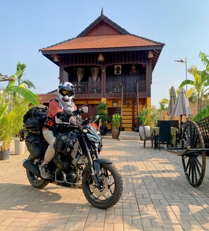 Fachada de la propiedad