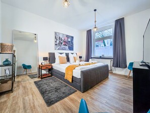 1 slaapkamer, beddengoed