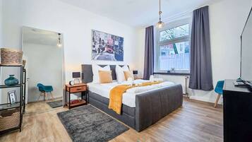 1 dormitorio, wifi, ropa de cama
