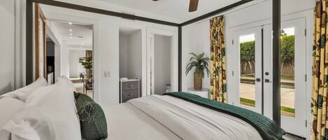 2 bedrooms, desk, iron/ironing board, free WiFi