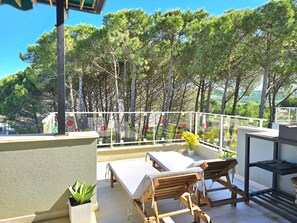 Terrace/patio - Serenity Penthouse 260 (Gjiri Lalzit)