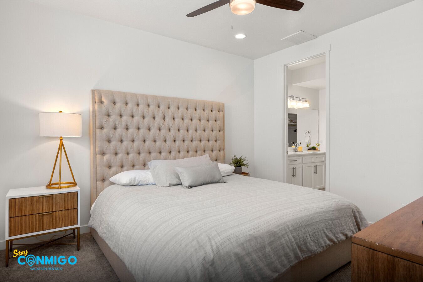 3 bedrooms, desk, travel crib, free WiFi