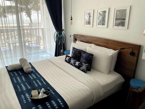 Junior Room, Balcony, Beach View | Desk, laptop workspace, blackout drapes, soundproofing - Jara Beach Resort (Lekki)