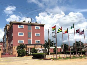 Façade de l’hébergement 