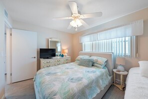 2 bedrooms, iron/ironing board, free WiFi, bed sheets