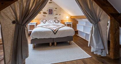 Gßte familial avec piscine chauffée à Legé