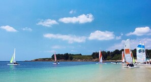 Tæt på stranden