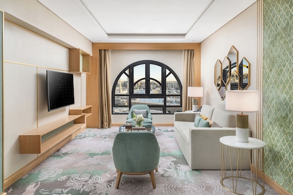 65-inch LCD TV with cable channels